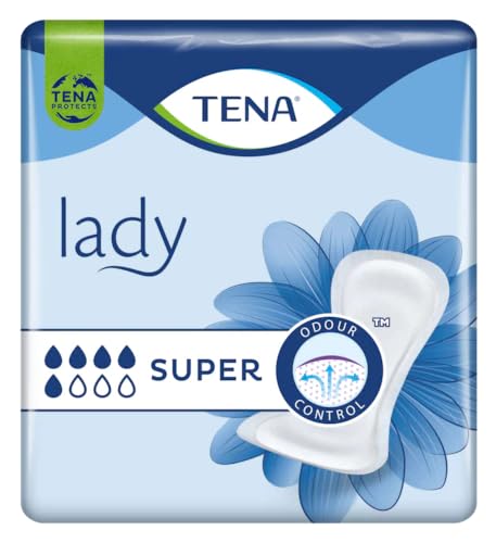 TENA Lady Super Sanitary Towel 30 Units