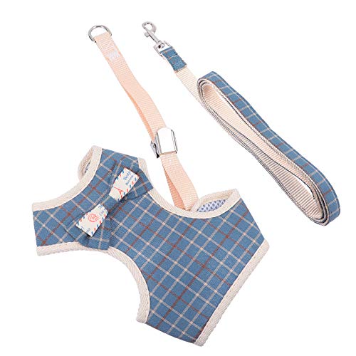 TEHAUX Correia de puxar arnês de cachorro 1 unidade Arreios de colete Corda de puxar ajustável