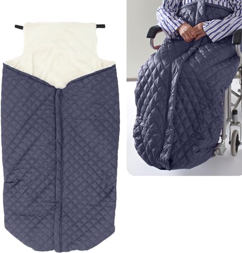 Travel Thermal Blanket Warm Knee Blanket?Wheelchair Blanket Windproof Warm Waterproof Half Body Type Wheelchair Warm Cover, Universal Fit for Manual and Powered wheelchairs Warm