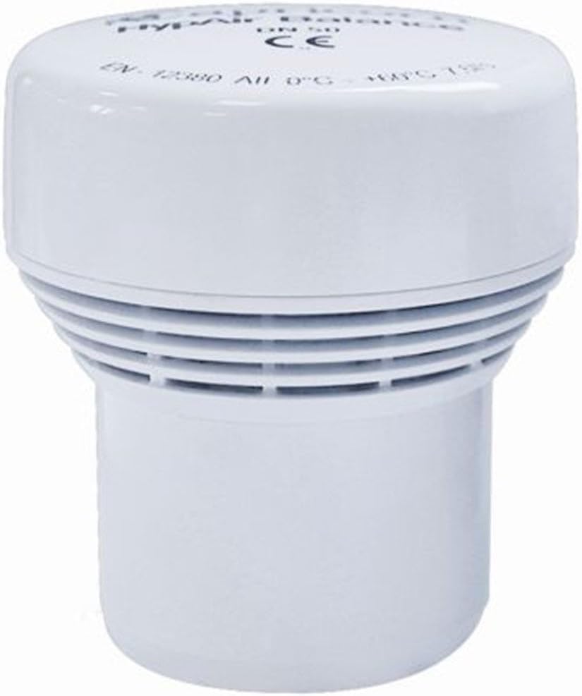 WYSKONT Aérateur DN50 HypAir Balance – Clapet Anti-Odeur pour Canalisation – Anti-Gaz d’Égout – Équilibrage de Pression – Installation Sanitaire...