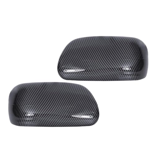 Couvercles de rétroviseurs en plastique grain carbone pour IS300 01-05