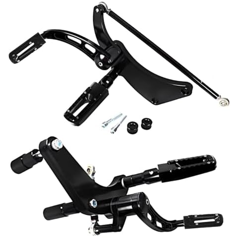 VPZMT Forward Controls Footpegs Levers Linkage Kit Fits for Harley Softail Street Bob FXBB, Low Rider FXLR FXLRS 2018-2023 Cover