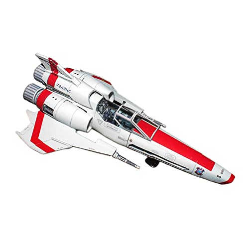 MERISHOPP Battlestar Galactica Viper MK2 Ship 3D Model Kit Replica Spaceship DIY - Image 6 thumbnail