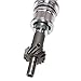A-Team Performance - Complete HEI Distributor 65,000 Coil Auto Parts Replacement - Compatible with SBF Small Block Ford 260 289 302 5.0 One Wire Installation Red Cap