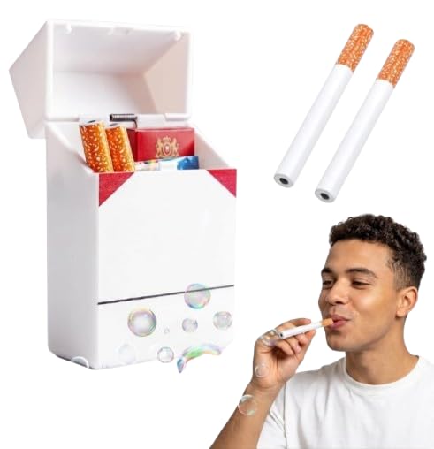 Bubble Cigarette Shaped Maker Toy with Bubble Blower Sticks for Kids, Automatic Bubble Blowing Wand, Fun Outdoor Bubble Machine for Birthday Parties, Weddings, Picnics & Summer Play-image-38