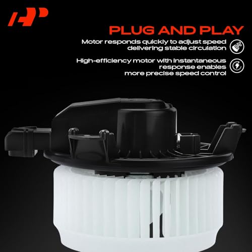 Image of A-Premium Front HVAC Heater Blower Motor Compatible with Ram ProMaster 1500 /ProMaster 2500 /ProMaster 3500 2014-2023 - Replace# 68250220AB, 68237133AA