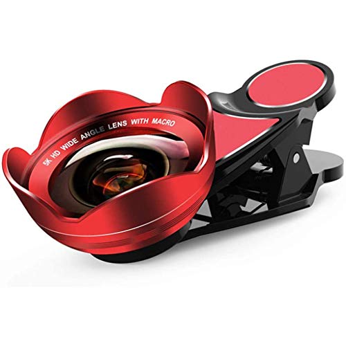 Camera Lens Phone Lens Kit Wide-Angle Macro Lens External Polarizer Lens Focal Length 16mm Wide Angle Magnification Angle 115° M