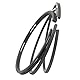 3Pcs 65mm Kolbenring, Luftkompressor, Luftkompressor Zubehör für Luftkompressoren Luftpumpe Kolbenring, Kolbenring Ersatz für 2,2KW 3,0KW Motor 0,25 0,36 Luftkompressor Luftpumpe