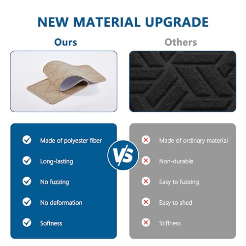 Stairtreadsforwoodenstepsindoor15pack8x30nonslipcarpetstairtreadswithreusableadhesiveforkidseldersanddogssurfacepolyestertprbackingstairrugsbeige Urban Country Home Decor Stair treads for wooden steps indoor 15 pack 8 x 30 non slip carpet stair treads with reusable adhesive for kids elders and dogs surface polyester tpr backing stair rugs beige urban country home decor