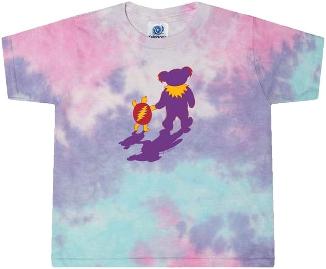 Little Hippie Music Cotton Toddler T-Shirt, Cotton Candy, Short Sleeve, Regular Fit, Unisex
