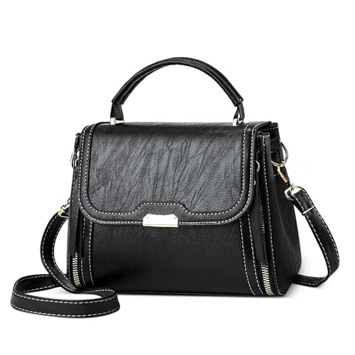 Dimensioni: lunghezza: 23 cm. Larghezza: 11 cm. Altezza: 17 cm. Lunghezza manico: 5 cm. Lunghezza tracolla: 120 cm. Peso: 0,55 kg. Questa borsa da donna ha una capacità adeguata pur mantenendosi leggera. Può contenere ragionevolmente il cellulare, il telefono cellulare da 6,9 pollici, i cosmetici, l'ombrello, il portafoglio e così via.