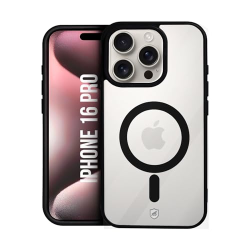Gshield Capa Case Capinha Compatível com MagSafe (Preta, iPhone 16 Pro)
