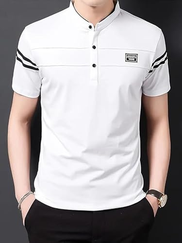 Image of Lymio Polo T Shirt for Men || T Shirt for Man || Collar T Shirt Style Men (Packs Also Available) (Polo-77-80)