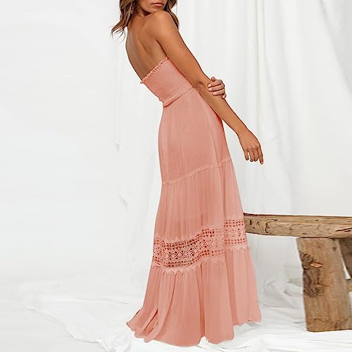 Robe de plage bohème fine dentelle de haute qualité et dos nu - 3