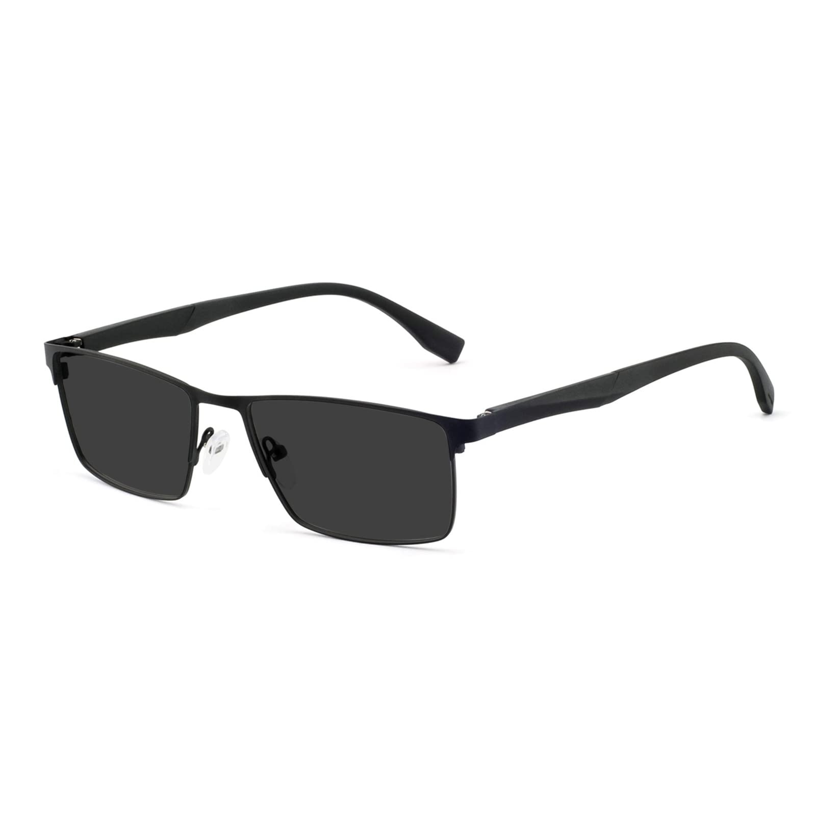 OCCI CHIARI Men’s Reading Sunglasses Retro Style Durable Sun readers 1.00 1.25 1.50 1.75 2.00 2.50 2.75 3.00 3.50 4.00(Black,2.0)