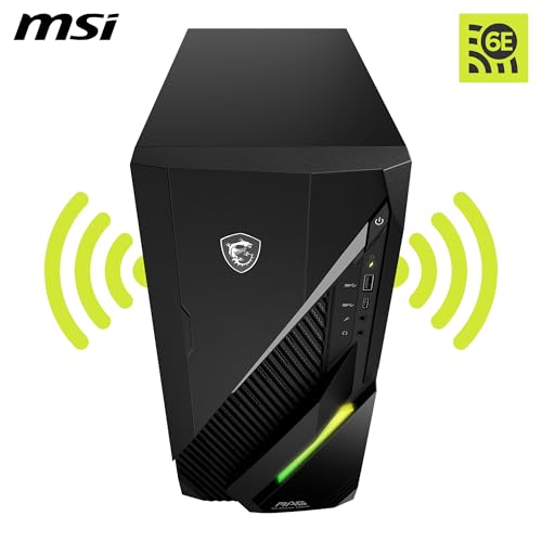 MAG Infinite E1 14NVL5-211IT Gaming PC – Processore Intel Core i5 14400F, scheda video GeForce RTX 5060 8G, 16GB di RAM DDR5, 1TB SSD PCIe GEN4x4 w/o DRAM NVMe - Alimentatore 80+ Bronze, Wi-Fi 6E - PC Desktop - Immagine 6