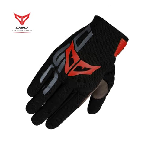 Image of DSG Alpha Air Glove-Black Red-(Size-S)