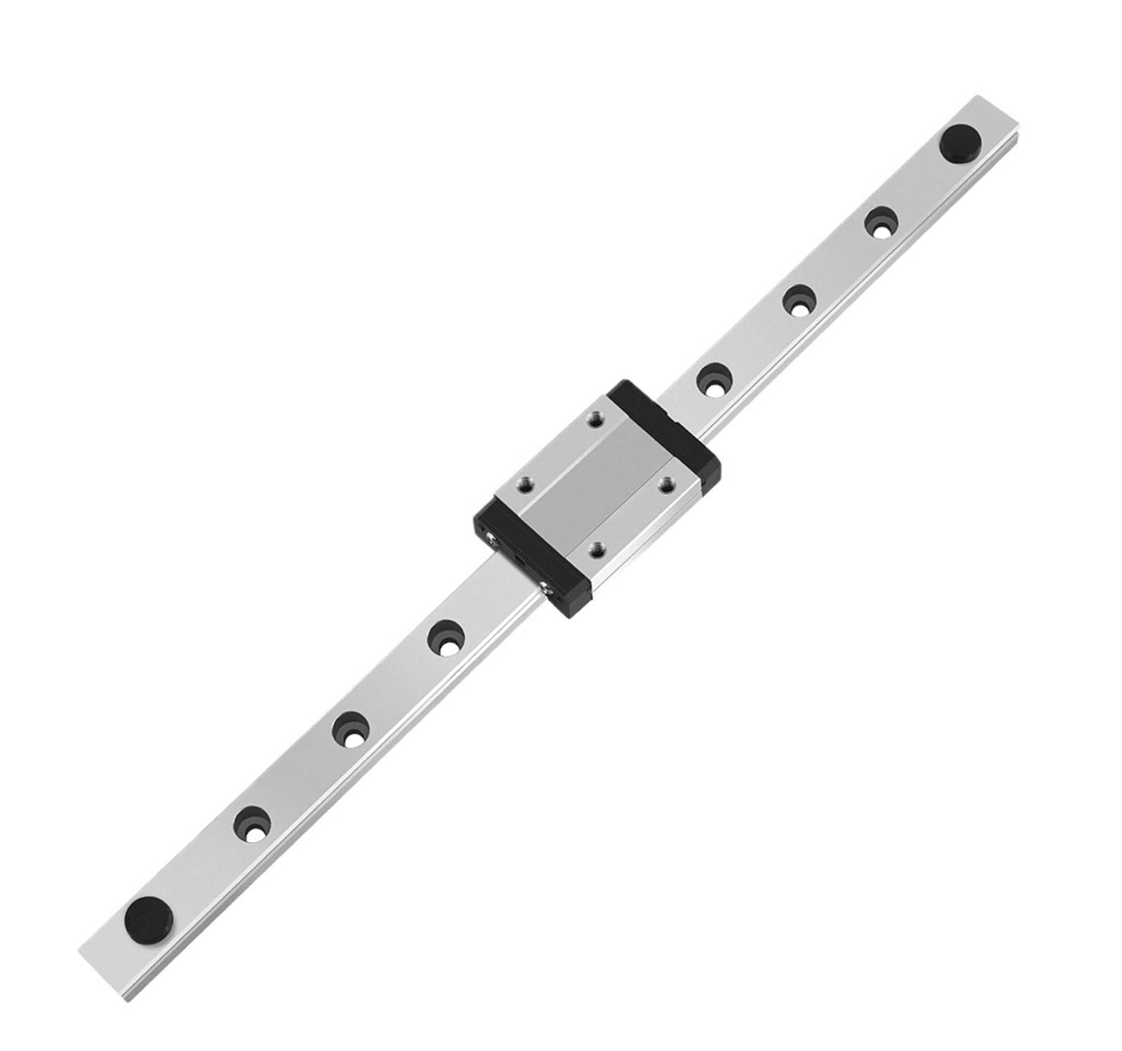 Blocco Carrello MGN12C In Acciaio Con Striscia Anti-Caduta - Per Guide Scorrimento Lineare 12mm - Foto 5