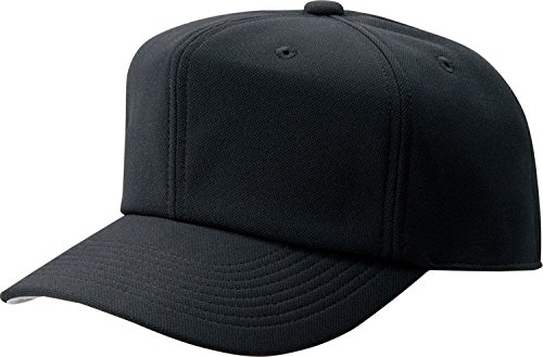 ZETT(ゼット) 野球 帽子 六方 ニット 角型 練習用キャップ BH762 ブラック(1900) M