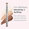 IT Cosmetics Bye Bye Under Eye Concealing Pot, Tan (W) - Skin-Smoothing Eye Cream & Concealer - Covers Dark Circles…