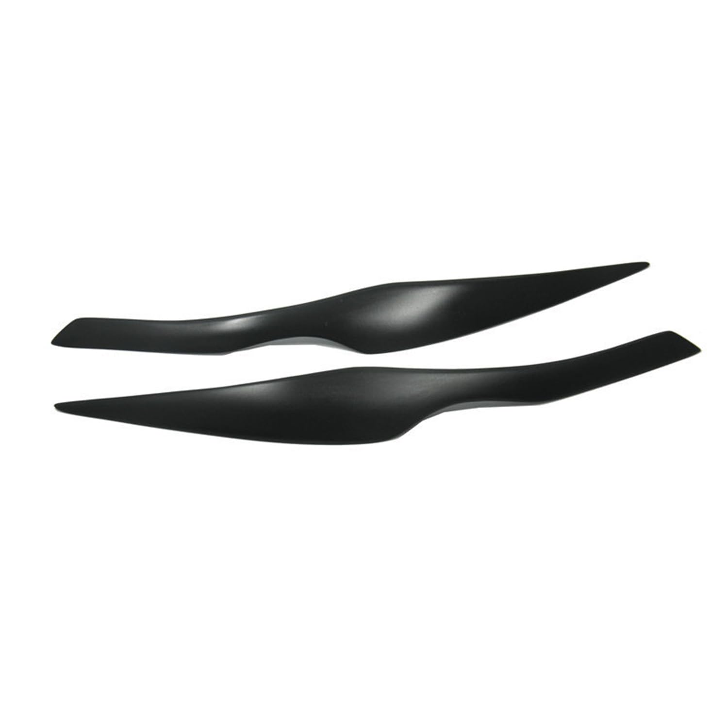 Auto Sopracciglia Auto Palpebra per BMW 05-12 E90 E91 3 Series 320i 323i 325i 330i 335i,2 Pezzi di Ricambio per Faro Sopracciglio Fari Sopracciglio Palpebre