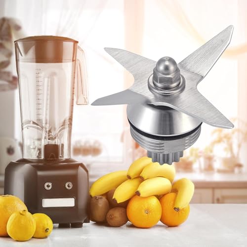 4 cuchillas para licuadora de acero inoxidable miniatura 6