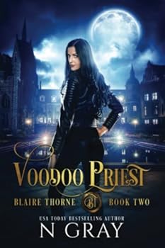 Paperback Voodoo Priest (Blaire Thorne) Book