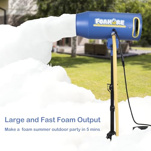 Party Foam Cannon, Foam Machine for Party, Foam Making Machine for for Garden Backyard Pool Indoor (Foam Machine)