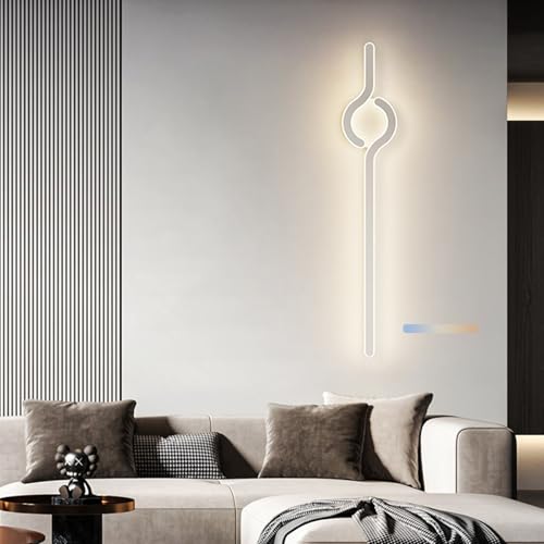 Aplique decorativo moderno de acrílico con sistema LED integrado para salón y hogar