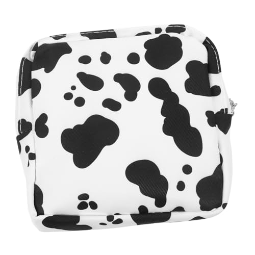 iplusmile Bolsa para Compresas Sanitarias Portátil con Cierre de Cremallera Práctica Funda Reutilizable para Higiene Femenina Almacenamiento y Decorativo para Bolsillos Pequeños para