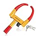 KAYCENTOP Universal Wheel Lock for Trailers, Lunette Eye Lock Tow Ring Lock