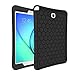 Samsung Galaxy Tab A 8.0 (2015) Case - Fintie Light Weight [Anti Slip] Shock Proof Silicone Protective Skin Cover for Samsung Galaxy Tab A 8-Inch Tablet SM-T350 (NOT fit 2017 Tab A 8.0), Black