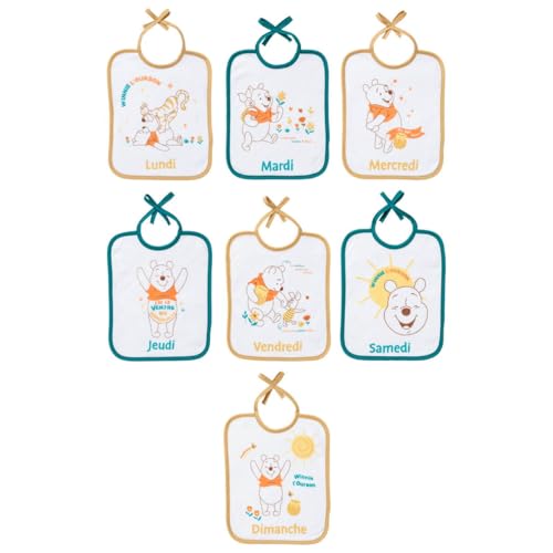 LOT DE 7 BAVOIRS NAISSANCE WINNIE RETRO