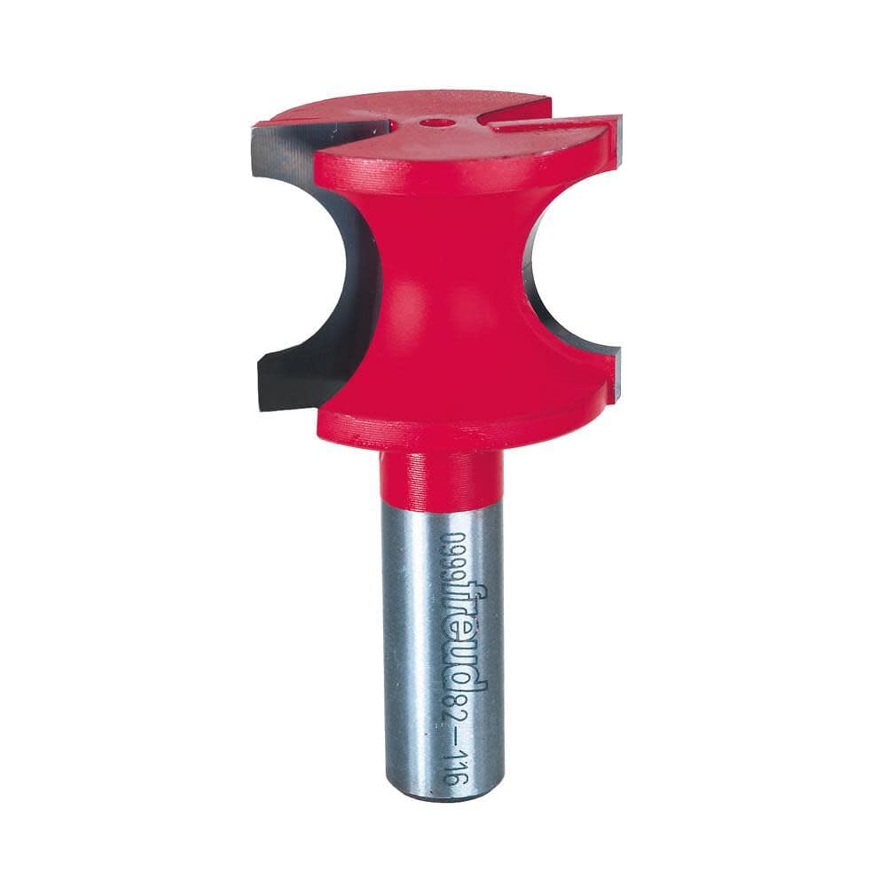 Freud 82-116 3/8" Radius Half Round Router Bit w/1/2" Shank, Multi