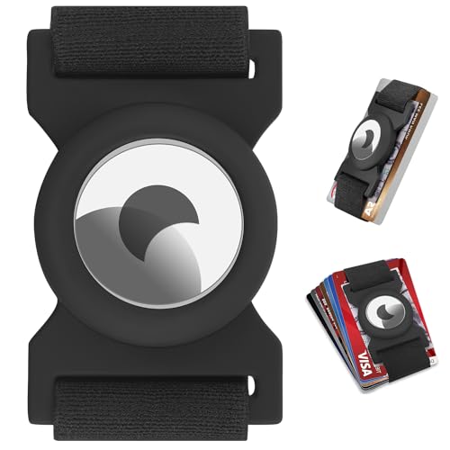 Elastic Money Band with Airtag Holder