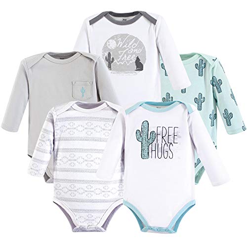 Image of Yoga Sprout 5-Pack Hanging Bodysuit