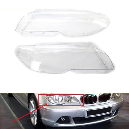 Couvercle phare avant BMW E46 Coupé Cabriolet 2003-2006 en paire - 2