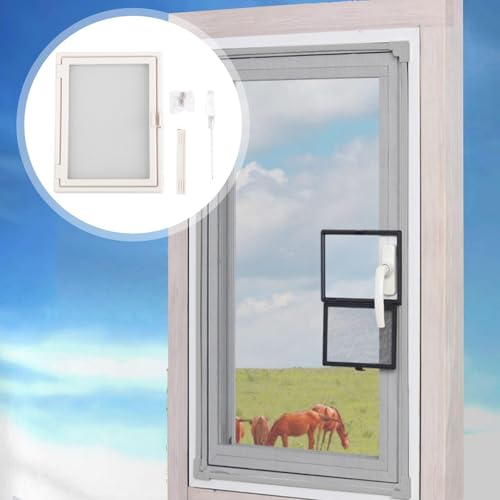 Image of Bnf Window Screen Mesh Home Office with Mount Hardware Tool Magnetic Flap System Style B | Other Window Accessories | Windows & Window Hardware | Building & Hardware | Home Improvement