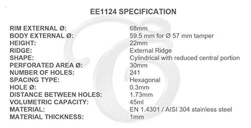 EDESIA ESPRESS - Filtro di ricambio per
