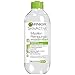 Produktbild Garnier Mizellen Reinigungswasser, Gesichtsreinigung, Optimale Verträglichkeit, ohne Parfüm, für Mischhaut und empfindliche Haut , Skin Active, 6 x 400 ml