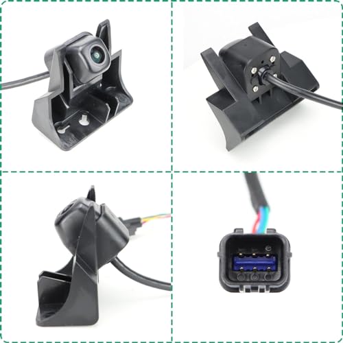 Image of GreenYi OE Backup Camera (Part # 95760-C1600) with Bracket Fit for Hyundai Sonata 2018 2019 Compatible with Hyundai Hybrid 2018 2019 - Replaces Part # 95760-E6500, 95760-C1500