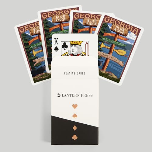 Naipes Póker Blue Ridge Georgia 52 Cartas Adultos miniatura 6