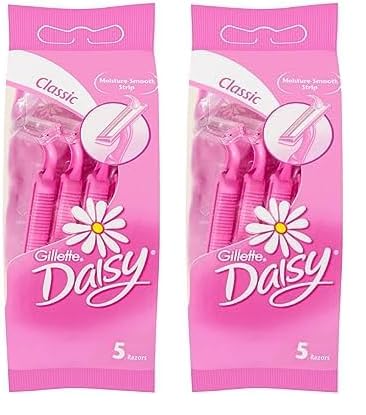 Gillette Venus Daisy Classic Women's Disposable Razor 10 Pack