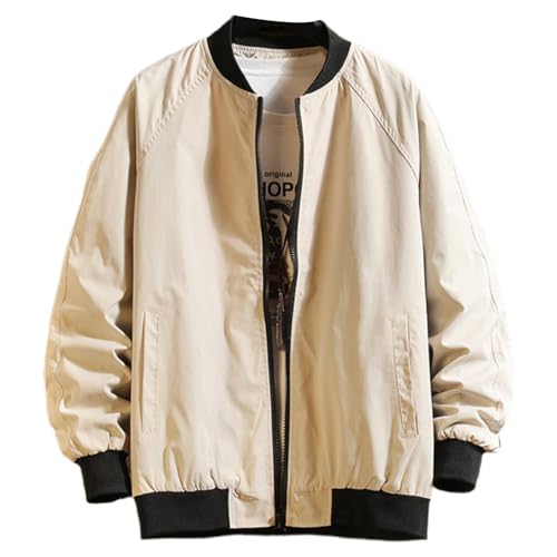 Veste bomber homme légère blouson aviateur de transition respirant