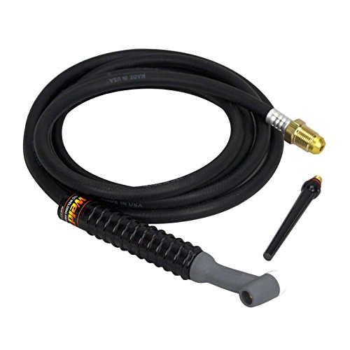 Weldtec WT-26F-12R TIG Torch Kit, Flex, 12.5', Rubber