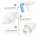 VOSAREA Plastic Bucket Dispenser Pump Industrial Fluid Pump Hand Press Easy to Use Install Smooth Surface
