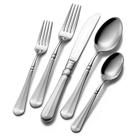 Mikasa French Countryside 65-Piece Flatware Set Cover