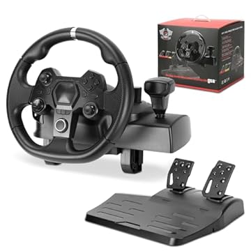 Volante, Volante Gamer, Volante para PC, Volante para Xbox, Volante para PS4, Para PS4, PS3, Xbox Series, Xbox One, Switch, PC