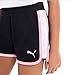 PUMA Youth Girl's 2 Pack All Day Comfort Shorts (US, Alpha, Small, Regular, Black/Grey)