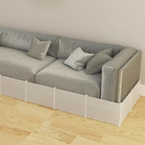 Zeihyeurus Bloqueador para Debajo de la Cama para Muebles,Bloqueador Juguetes Sofa,Bloqueador de Juguetes Debajo Sofa,Bloqueador Debajo del sofá,Resistente,Extraíble,para Sofá,Cama